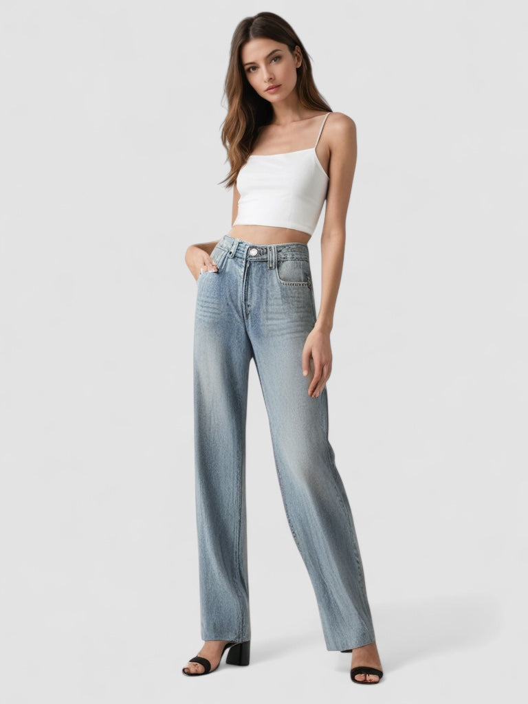 Lallisa | Vintage Utsvängd Jeans