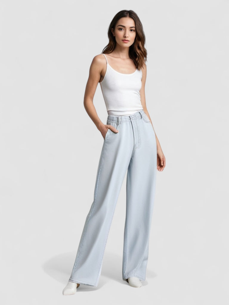 Lallisa | Utställda Jeans Blå Glaciär
