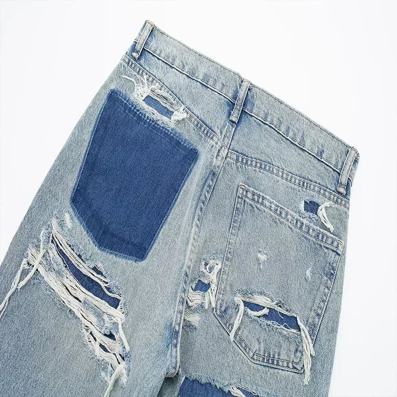 Lallisa | Jean Patchwork Zerstört