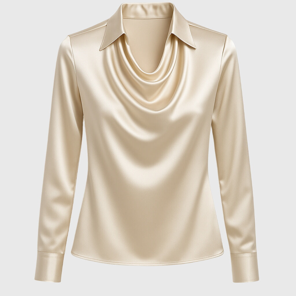 Lallisa | Elegant Blus med Blomstertryck